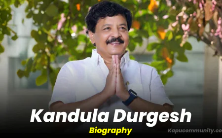 Kandula Durgesh Biography