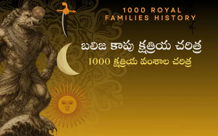 Balija Kapu Kshatriya Charitra